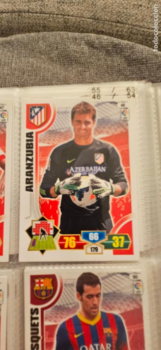 Fu&szlig;ball-Sticker: 48. Aranzubia (Atletico De Madrid) adrenalyn 2013 2014 13 14 trading card