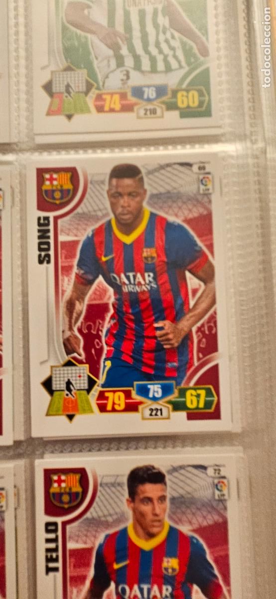 Fu&szlig;ball-Sticker: 69. Song (F.C. Barcelona) adrenalyn 2013 2014 13 14 trading card