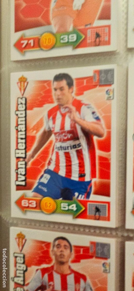 Fu&szlig;ball-Sticker: 292. Ivan Hernandez (Real Sporting) adrenalyn 2010 2011 10 11 trading card