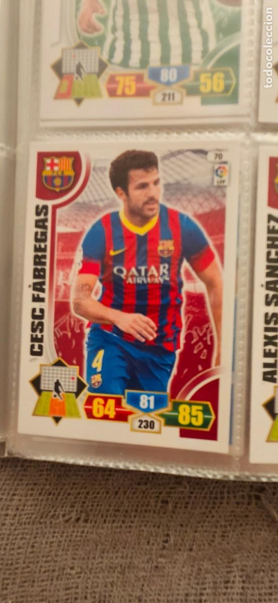 Fu&szlig;ball-Sticker: 70. Cesc Fabregas (F.C. Barcelona) adrenalyn 2013 2014 13 14 trading card