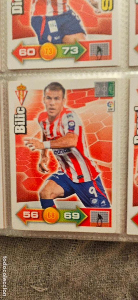 Football Stickers: 305. Bilic (Real Sporting) adrenalyn 2010 2011 10 11 trading card