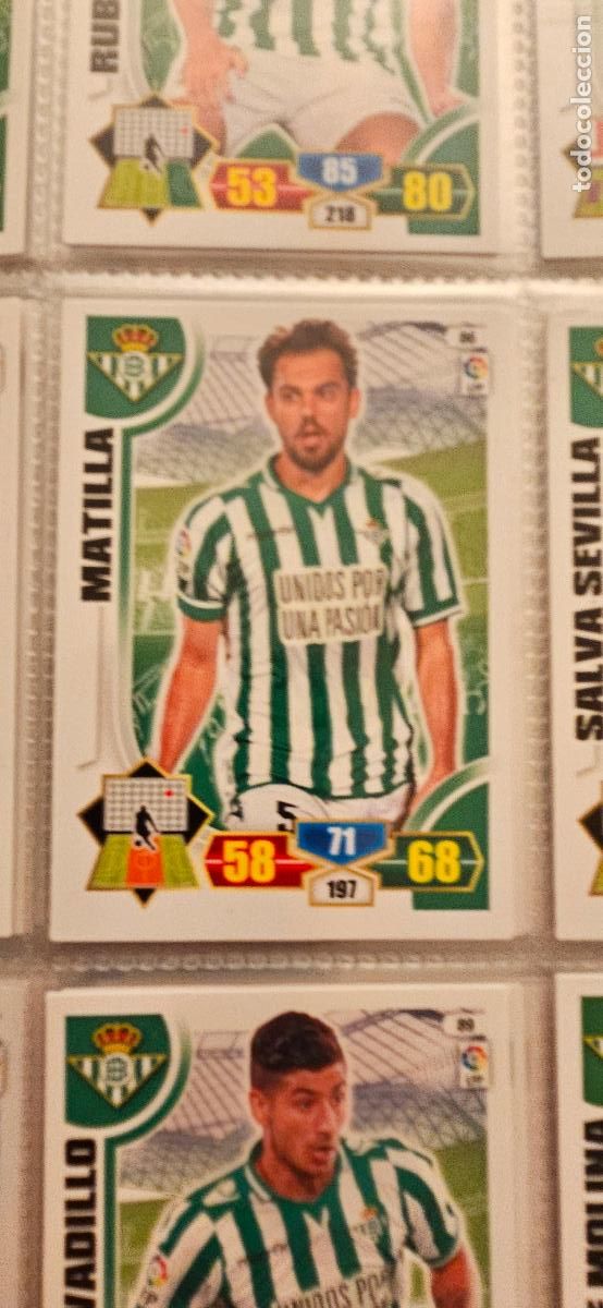 Football Stickers: 86. Matilla (Real Betis) adrenalyn 2013 2014 13 14 trading card