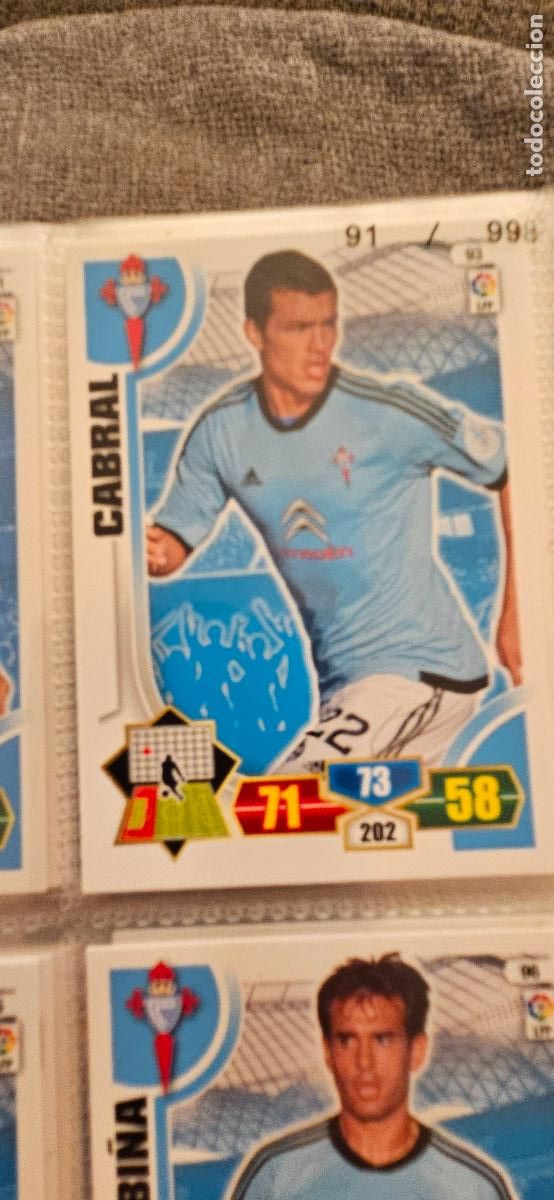 Football Stickers: 93. Cabral (R.C. Celta) adrenalyn 2013 2014 13 14 trading card