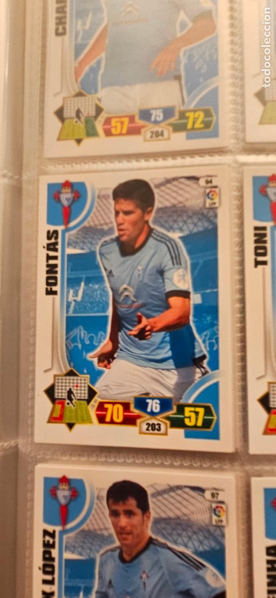 Football Stickers: 94. Fontas (R.C. Celta) adrenalyn 2013 2014 13 14 trading card