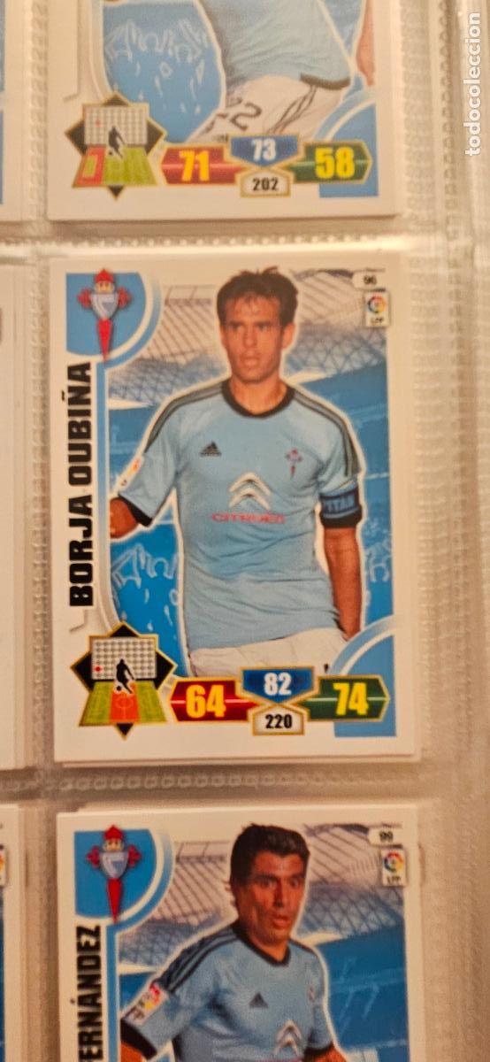 Football Stickers: 96. Borja Oubina (R.C. Celta) adrenalyn 2013 2014 13 14 trading card