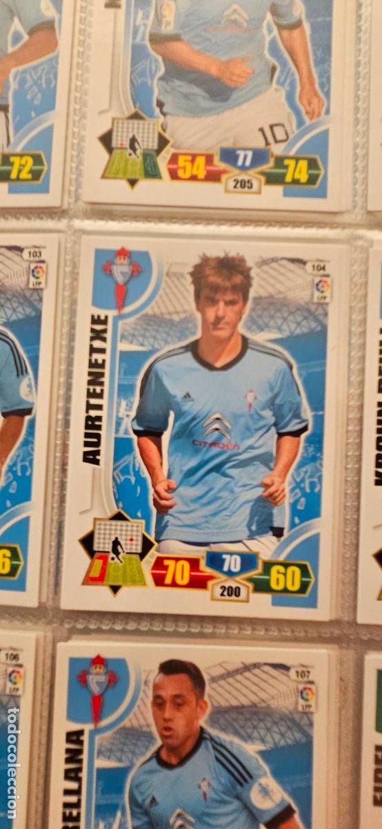 Football Stickers: 104. Aurtenetxe (R.C. Celta) adrenalyn 2013 2014 13 14 trading card