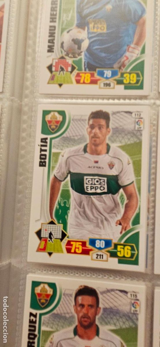 Football Stickers: 112. Botia (Elche C.F.) adrenalyn 2013 2014 13 14 trading card