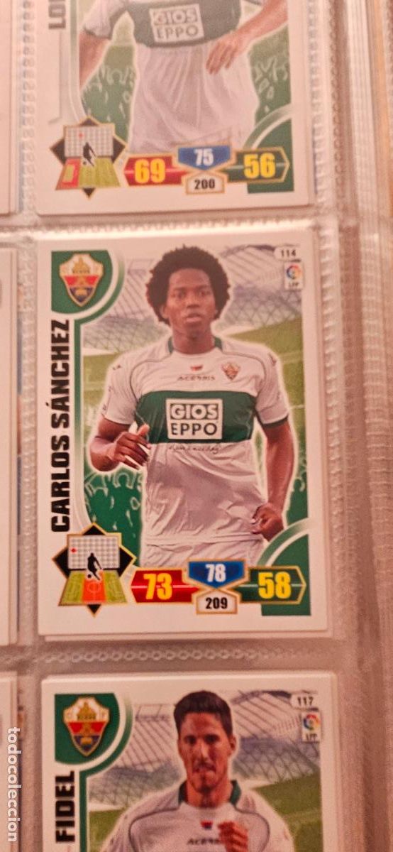 Football Stickers: 114. Carlos Sanchez (Elche C.F.) adrenalyn 2013 2014 13 14 trading card