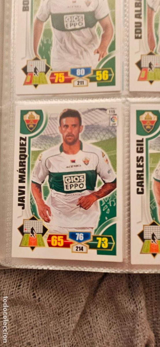 Football Stickers: 115. Javi Marquez (Elche C.F.) adrenalyn 2013 2014 13 14 trading card