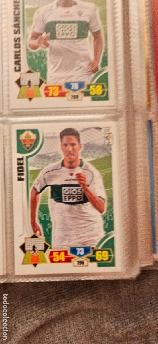 Football Stickers: 117. Fidel (Elche C.F.) adrenalyn 2013 2014 13 14 trading card