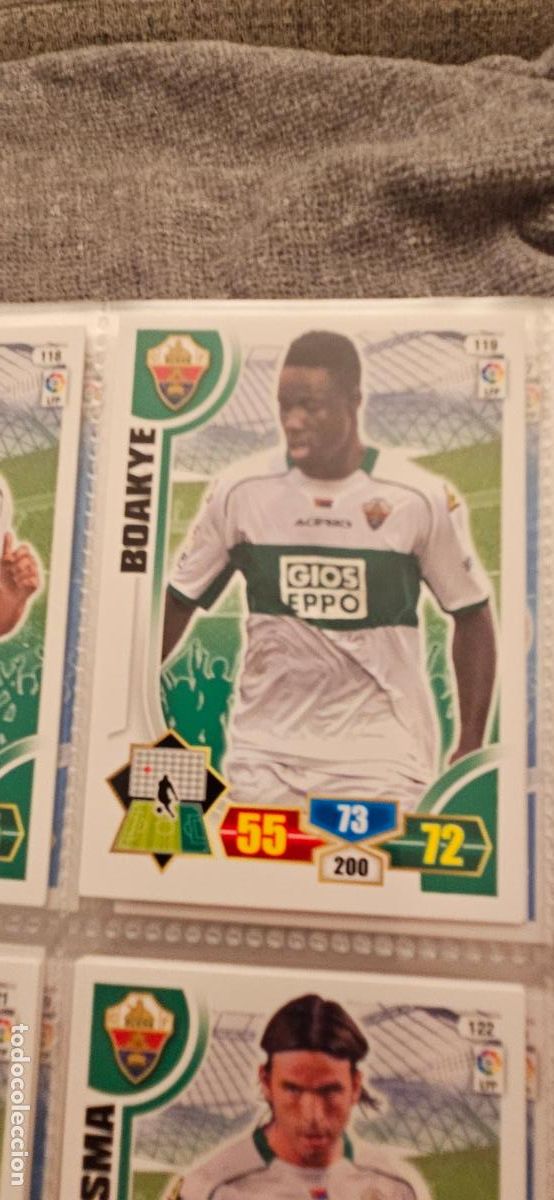Football Stickers: 119. Boakye (Elche C.F.) adrenalyn 2013 2014 13 14 trading card
