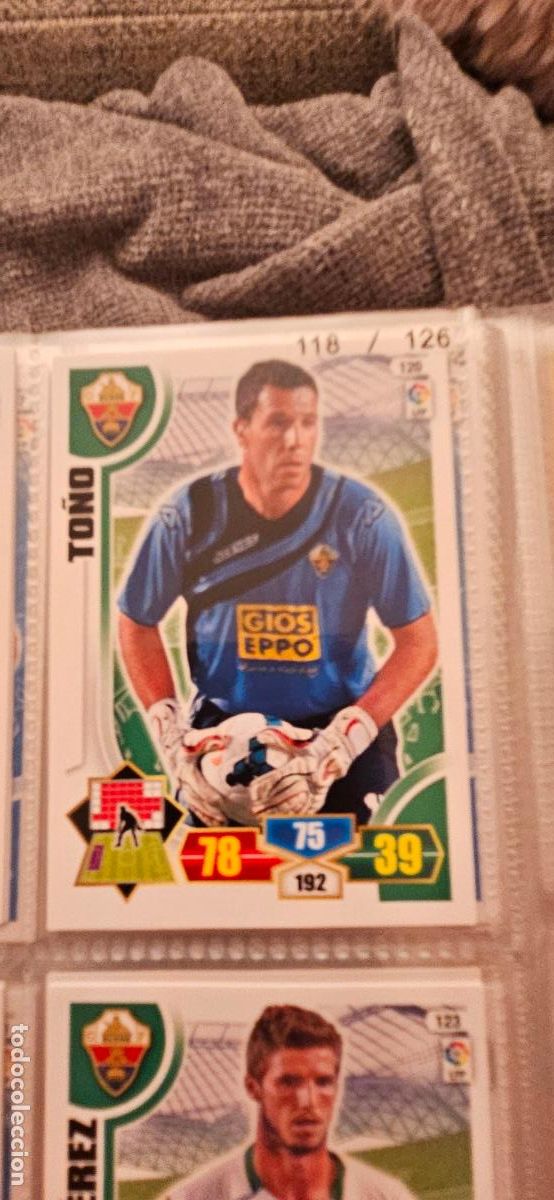 Football Stickers: 120. Tono (Elche C.F.) adrenalyn 2013 2014 13 14 trading card