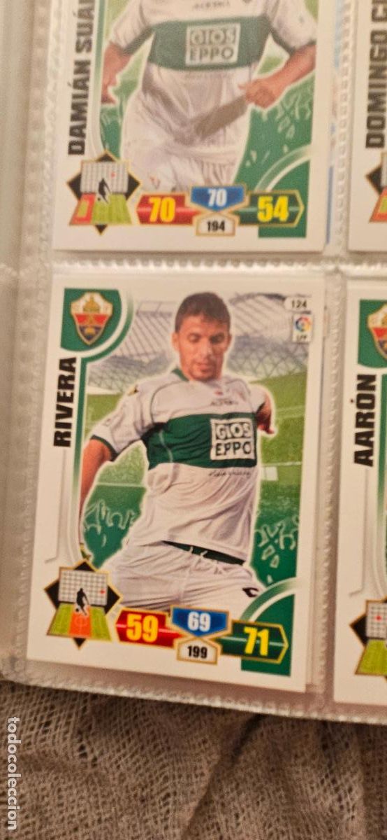 Football Stickers: 124. Rivera (Elche C.F.) adrenalyn 2013 2014 13 14 trading card