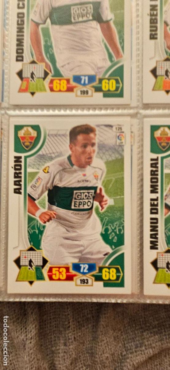 Football Stickers: 125. Aaron (Elche C.F.) adrenalyn 2013 2014 13 14 trading card