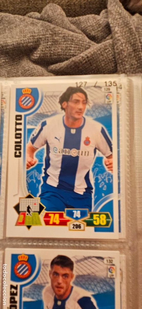 Football Stickers: 129. Colotto (R.C.D. Espanyol) adrenalyn 2013 2014 13 14 trading card