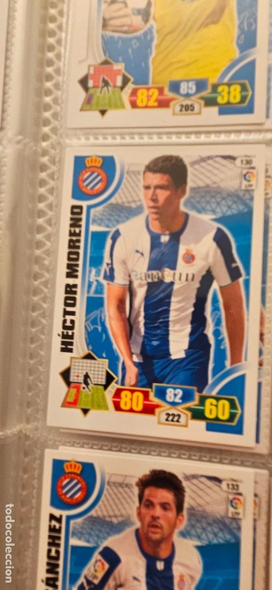 Football Stickers: 130. Hector Moreno (R.C.D. Espanyol) adrenalyn 2013 2014 13 14 trading card