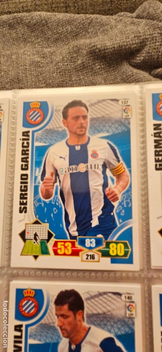 Cartes &agrave; collectionner de Football: 137. Sergio Garcia (R.C.D. Espanyol) adrenalyn 2013 2014 13 14 trading card