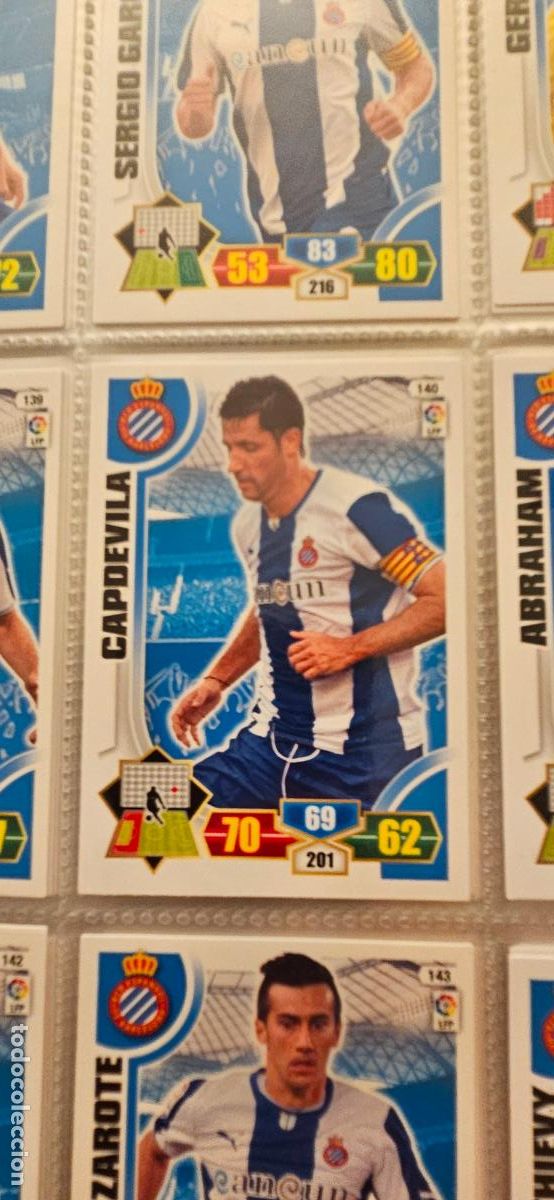 Cartes &agrave; collectionner de Football: 140. Capdevila (R.C.D. Espanyol) adrenalyn 2013 2014 13 14 trading card
