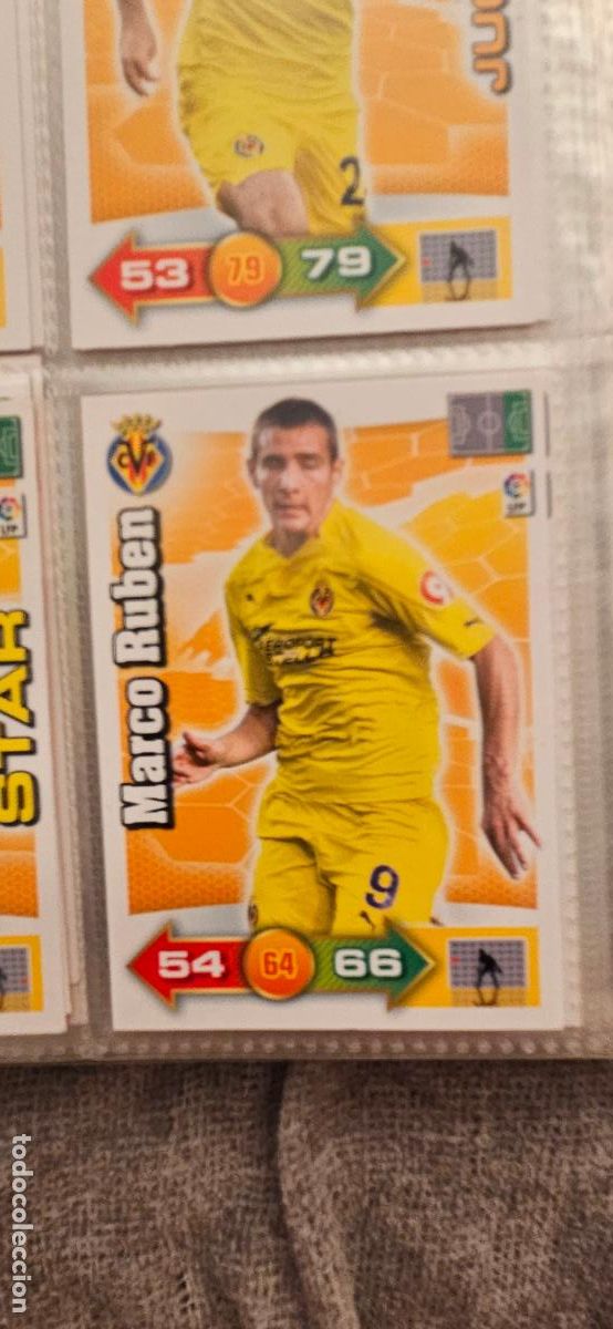 Cartes &agrave; collectionner de Football: 342. Marco Ruben (Villaerreal C.F.) adrenalyn 2010 2011 10 11 trading card