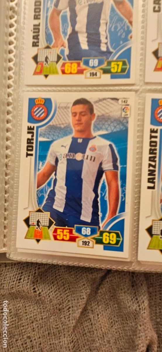 Cartes &agrave; collectionner de Football: 142. Torje (R.C.D. Espanyol) adrenalyn 2013 2014 13 14 trading card