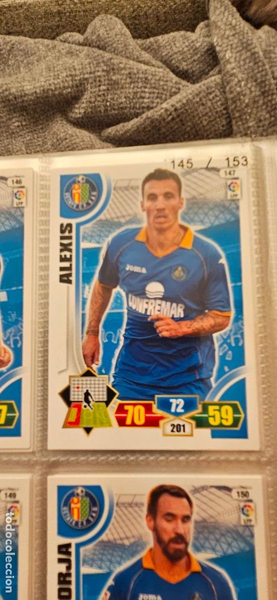 Cartes &agrave; collectionner de Football: 147. Alexis (Getafe C.F.) adrenalyn 2013 2014 13 14 trading card