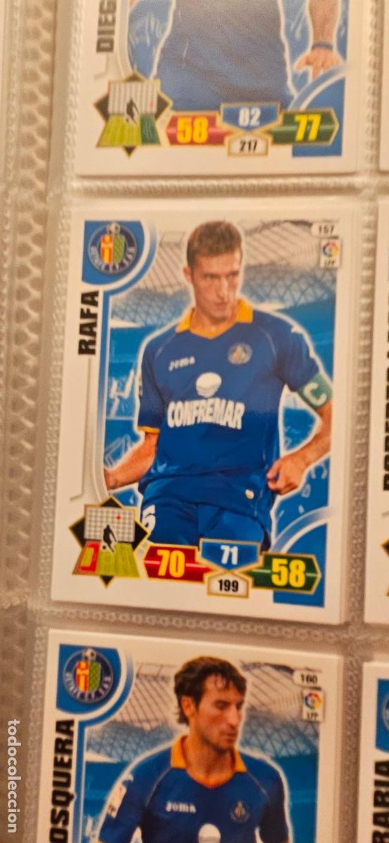 Fu&szlig;ball-Sticker: 157. Rafa (Getafe C.F.) adrenalyn 2013 2014 13 14 trading card