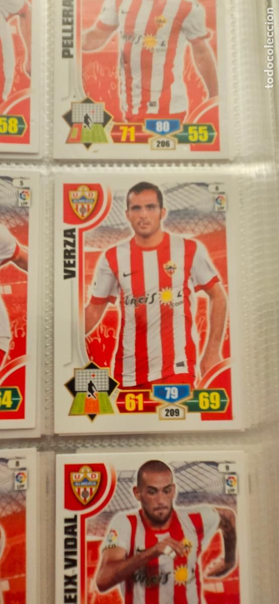 Fu&szlig;ball-Sticker: 6. Verza (U.D. Almeria) adrenalyn 2013 2014 13 14 trading card