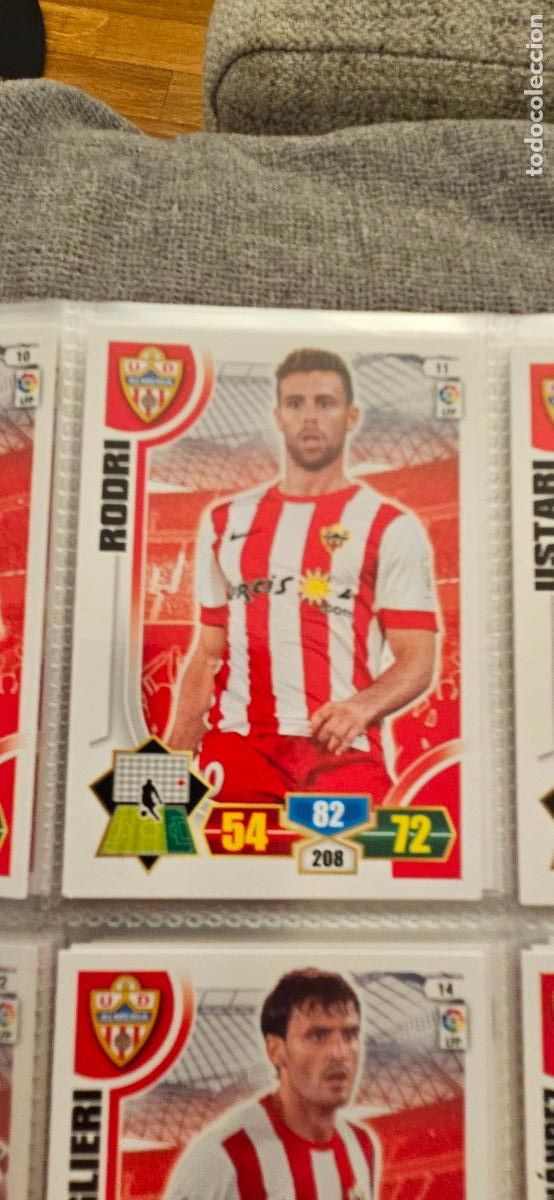 Cromos de f&uacute;tbol: 11. Rodri (U.D. Almeria) adrenalyn 2013 2014 13 14 trading card