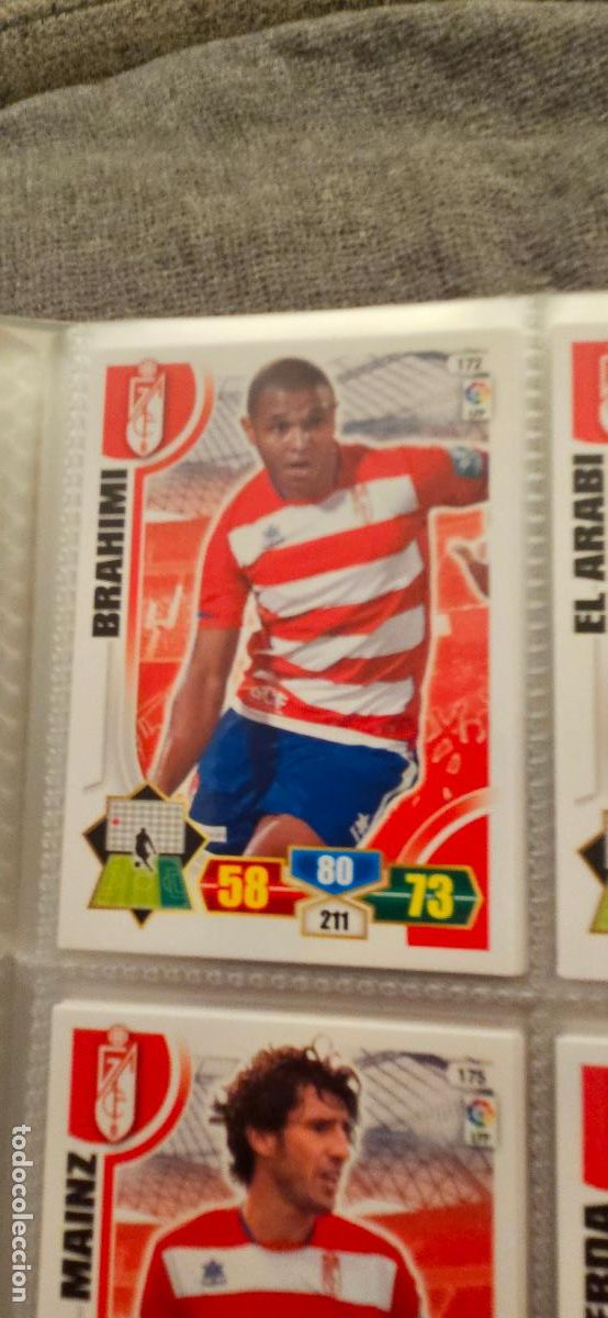 Cromos de f&uacute;tbol: 172. Brahimi (Granada C.F.) adrenalyn 2013 2014 13 14 trading card