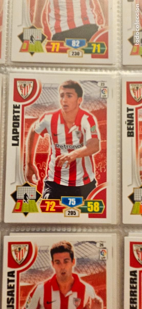 Cromos de f&uacute;tbol: 23. Laporte (Athletic Club) adrenalyn 2013 2014 13 14 trading card