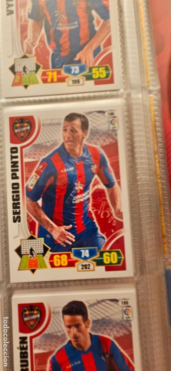 Cromos de f&uacute;tbol: 186. Sergio Pinto (Levante U.D.) adrenalyn 2013 2014 13 14 trading card