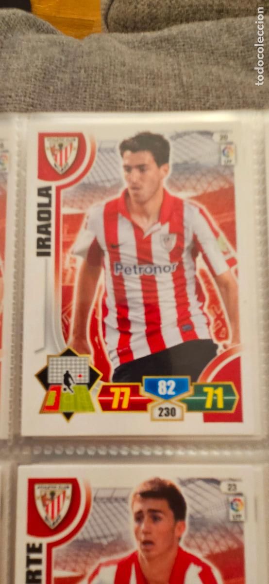 Cromos de f&uacute;tbol: 20. Iraola (Athletic Club) adrenalyn 2013 2014 13 14 trading card