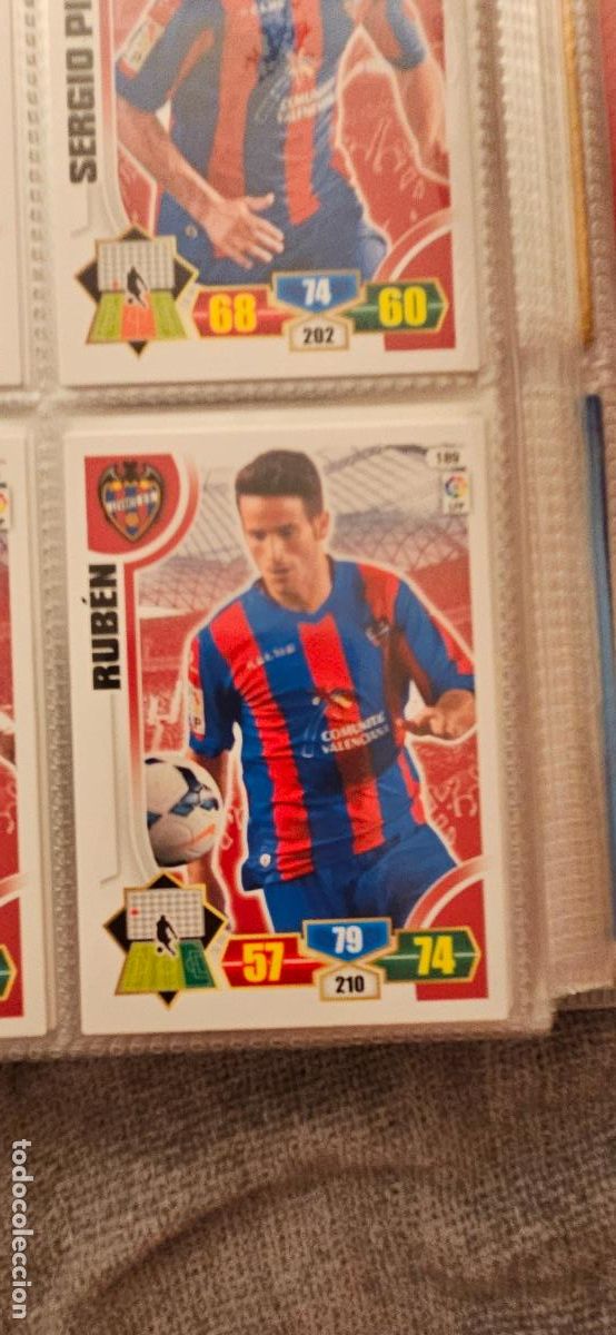 Cromos de f&uacute;tbol: 189. Ruben (Levante U.D.) adrenalyn 2013 2014 13 14 trading card