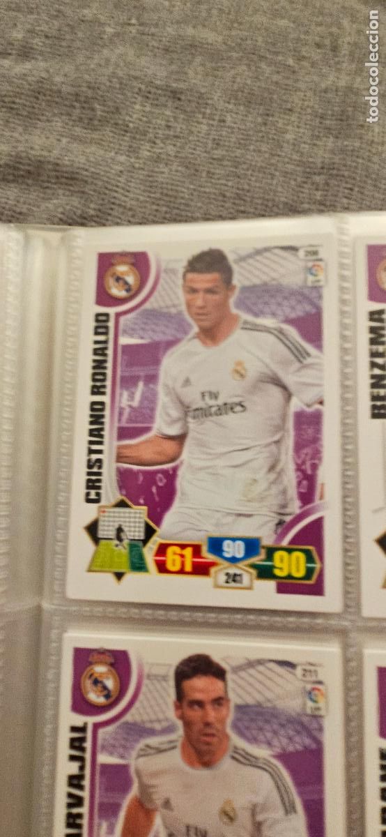 Fu&szlig;ball-Sticker: 209. Benzema (Real Madrid) adrenalyn 2013 2014 13 14 trading card