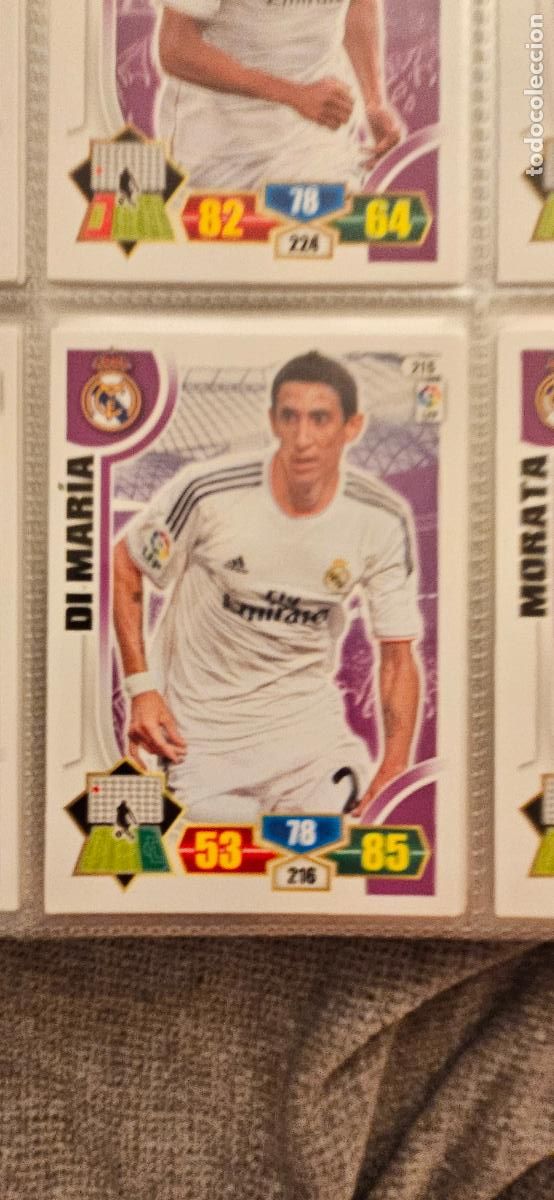 Fu&szlig;ball-Sticker: 216. Morata (Real Madrid) adrenalyn 2013 2014 13 14 trading card