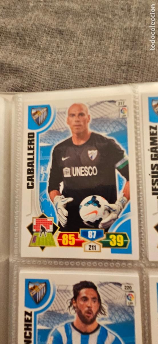 Fu&szlig;ball-Sticker: 218. Jesus Gamez (Malaga C.F.) adrenalyn 2013 2014 13 14 trading card