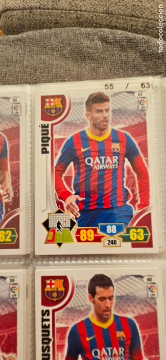 Fu&szlig;ball-Sticker: 57. Pique (F.C. Barcelona) adrenalyn 2013 2014 13 14 trading card