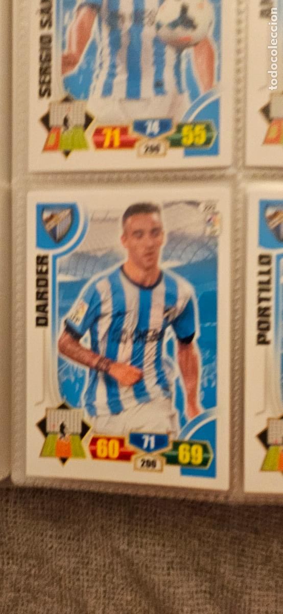 Fu&szlig;ball-Sticker: 224. Portillo (Malaga C.F.) adrenalyn 2013 2014 13 14 trading card