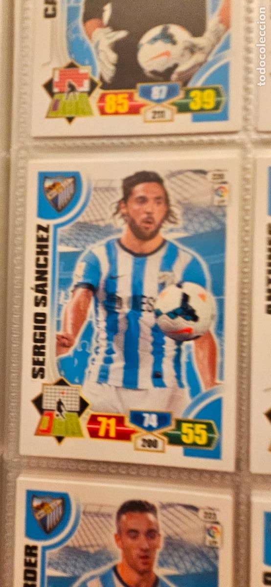 Fu&szlig;ball-Sticker: 221. Antunes (Malaga C.F.) adrenalyn 2013 2014 13 14 trading card