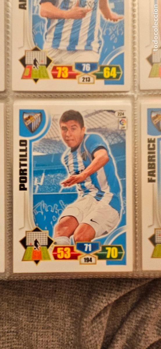 Fu&szlig;ball-Sticker: 225. Morales (Malaga C.F.) adrenalyn 2013 2014 13 14 trading card