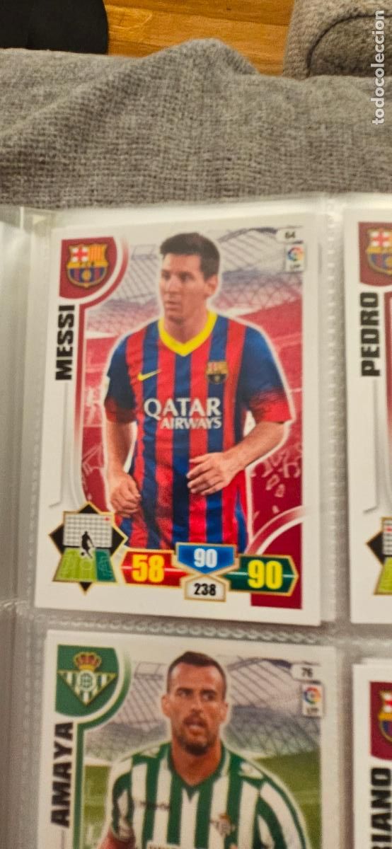 Fu&szlig;ball-Sticker: 64. Messi (F.C. Barcelona) adrenalyn 2013 2014 13 14 trading card