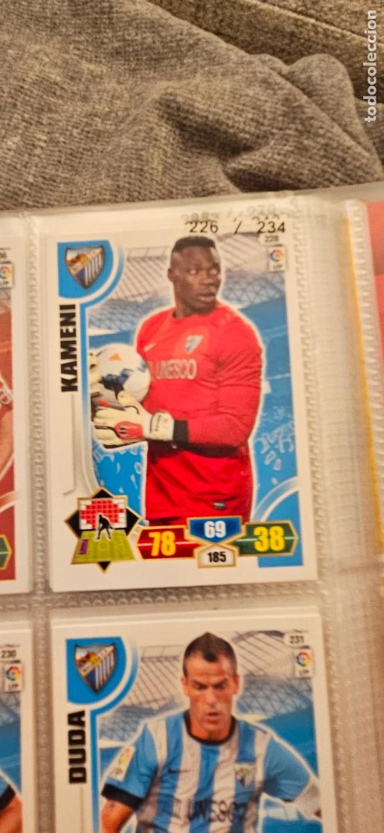 Fu&szlig;ball-Sticker: 228. Kameni (Malaga C.F.) adrenalyn 2013 2014 13 14 trading card