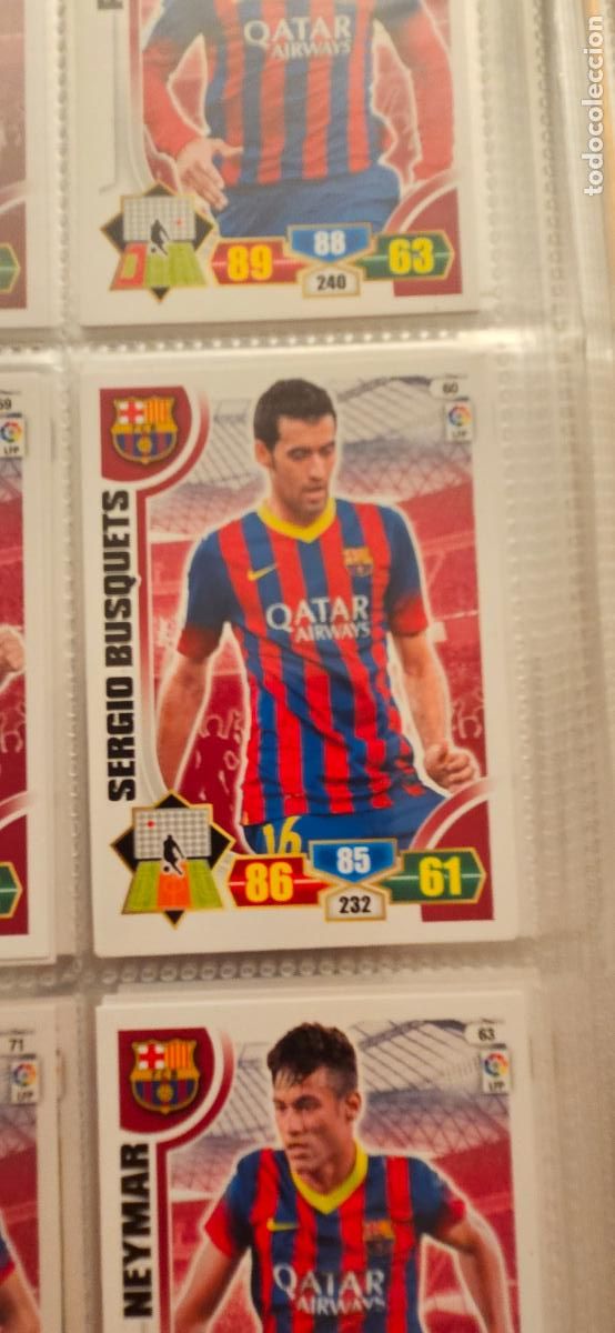 Fu&szlig;ball-Sticker: 60. Sergio Busouets (F.C. Barcelona) adrenalyn 2013 2014 13 14 trading card