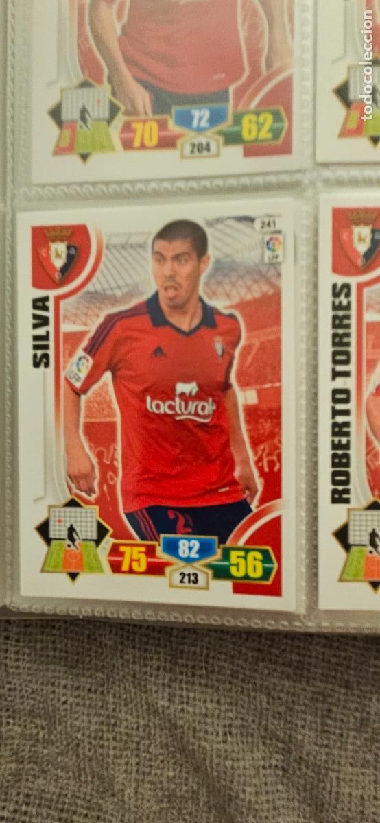 Fu&szlig;ball-Sticker: 241. Silva (C.At. Osasuna) adrenalyn 2013 2014 13 14 trading card