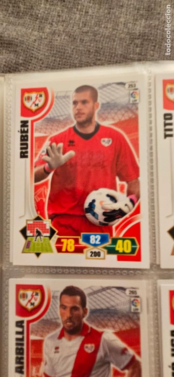 Cromos de f&uacute;tbol: 253. Ruben (Rayo Vallecano) adrenalyn 2013 2014 13 14 trading card
