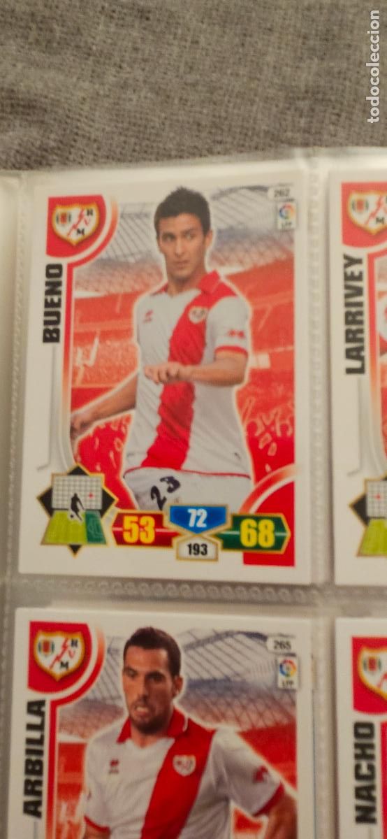 Cromos de f&uacute;tbol: 262. Bueno (Rayo Vallecano) adrenalyn 2013 2014 13 14 trading card