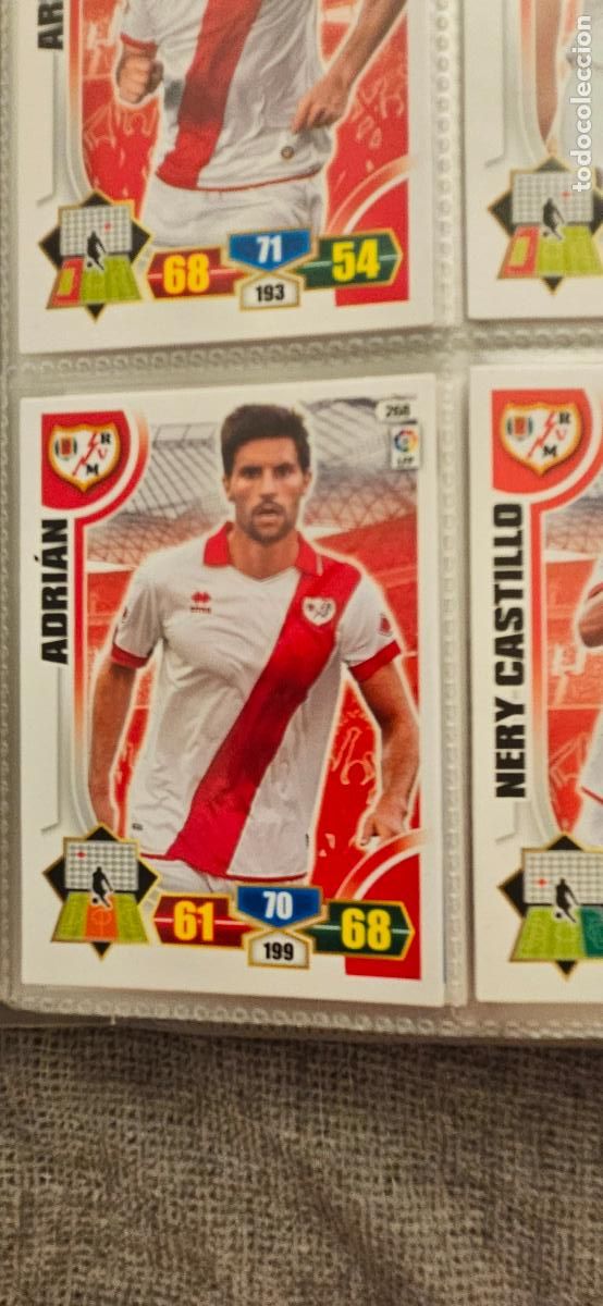 Cromos de f&uacute;tbol: 268. Adrian (Rayo Vallecano) adrenalyn 2013 2014 13 14 trading card