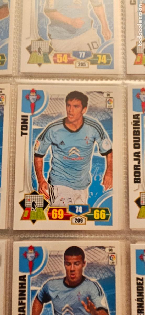 Cromos de f&uacute;tbol: 95. Toni (R.C. Celta) adrenalyn 2013 2014 13 14 trading card