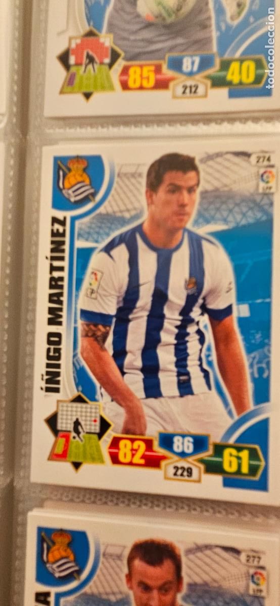 Cromos de f&uacute;tbol: 274. Inigo Martinez (Real Sociedad) adrenalyn 2013 2014 13 14 trading card