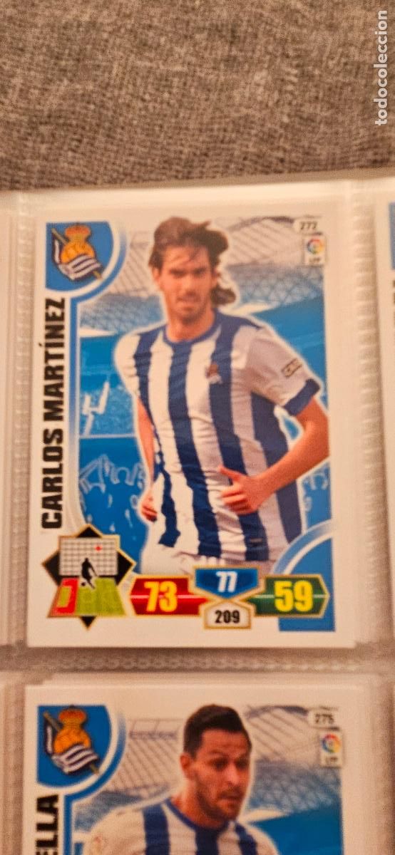 Cromos de f&uacute;tbol: 272. Carlos Martinez (Real Sociedad) adrenalyn 2013 2014 13 14 trading card